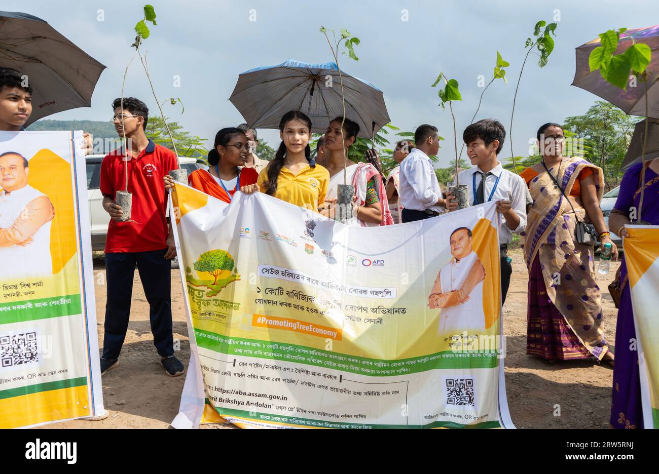 Guwahati, Assam, India. 17th Sep 2023. People participated in ten