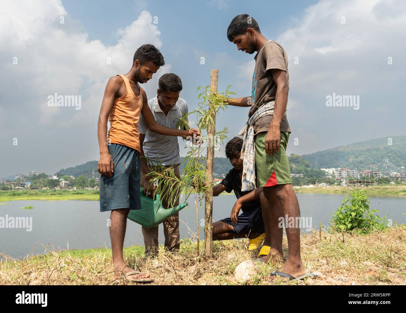 Guwahati, Assam, India. 17th Sep 2023. People participated in ten