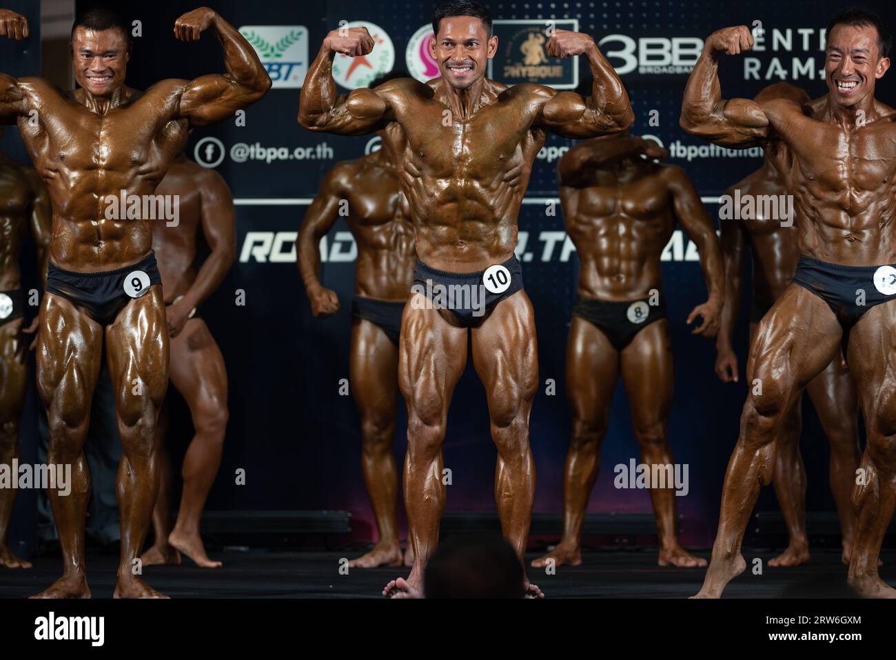 Bodybuilding stage hi-res stock photography and images picture
