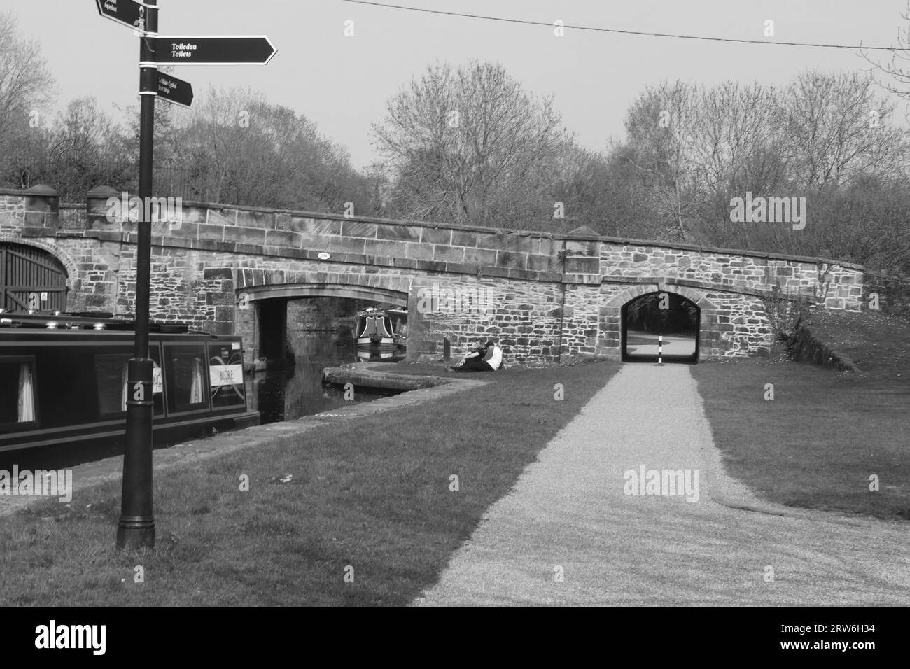 Pontcysyllte Aqueduct and Canal North Wales Stock Photo - Alamy