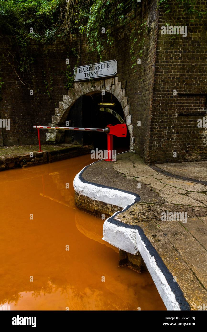 Thomas Telford northern Harecastle Tunnel entrance. The Trent and