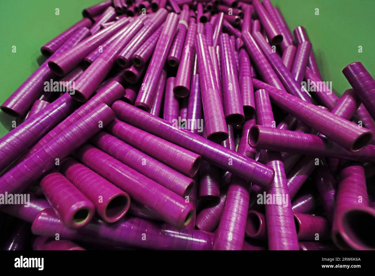 The axis of cotton yarn is in a spinning workshop Stock Photo - Alamy