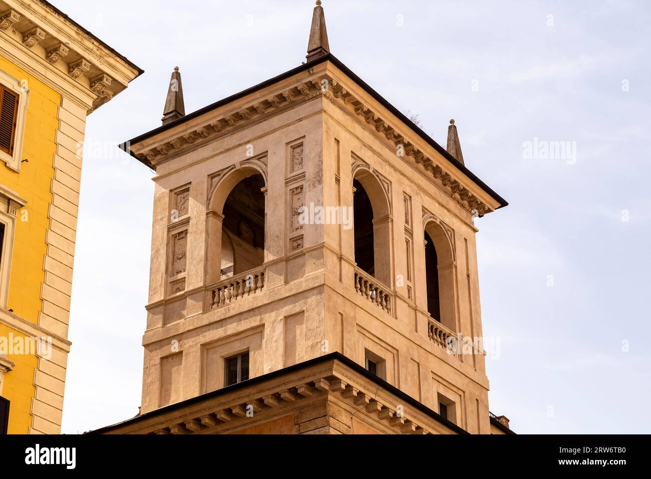 Peter Rome Tower Italy tower rome bell architecture hi-res stock photography and images ...