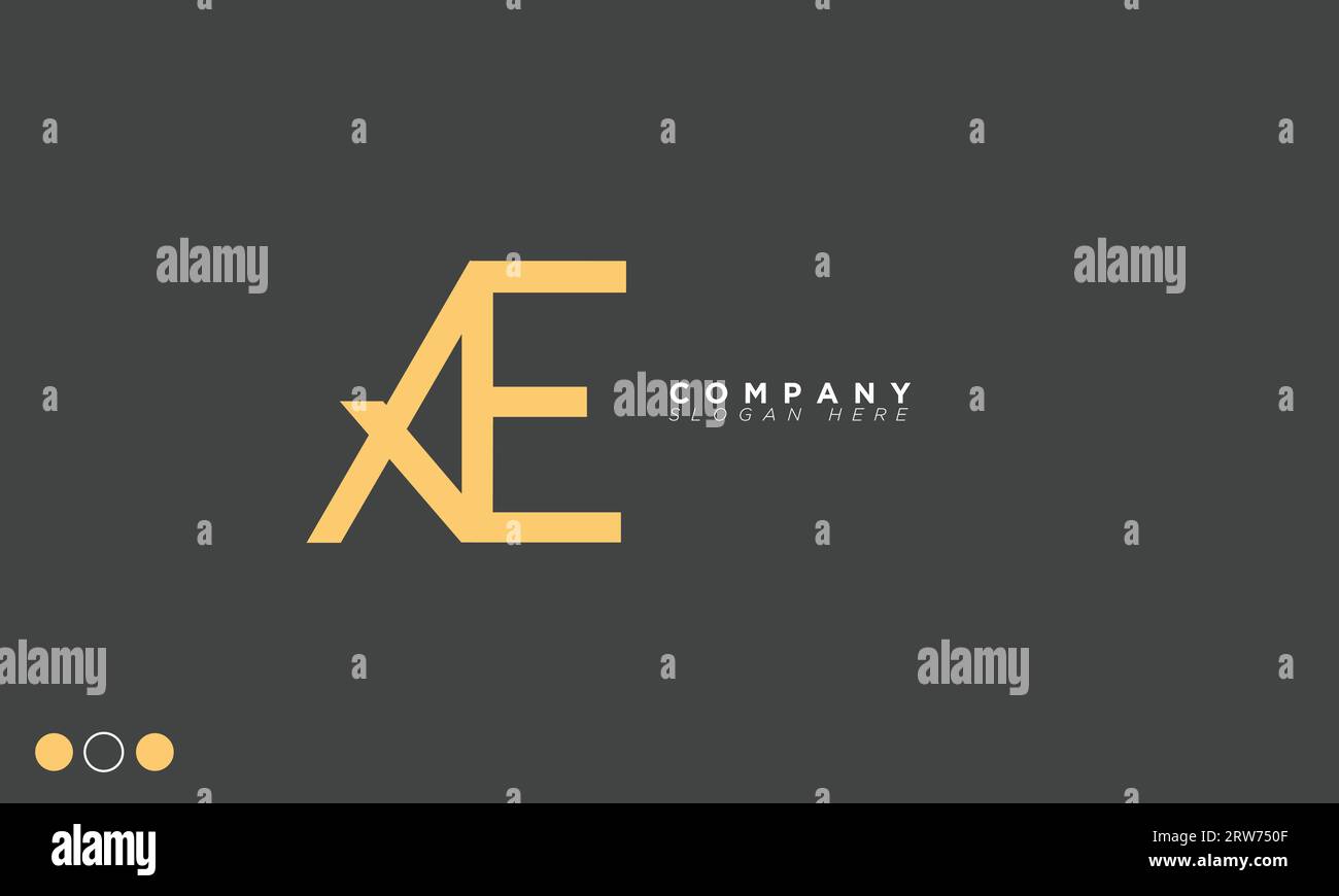 XE Alphabet letters Initials Monogram logo Stock Vector