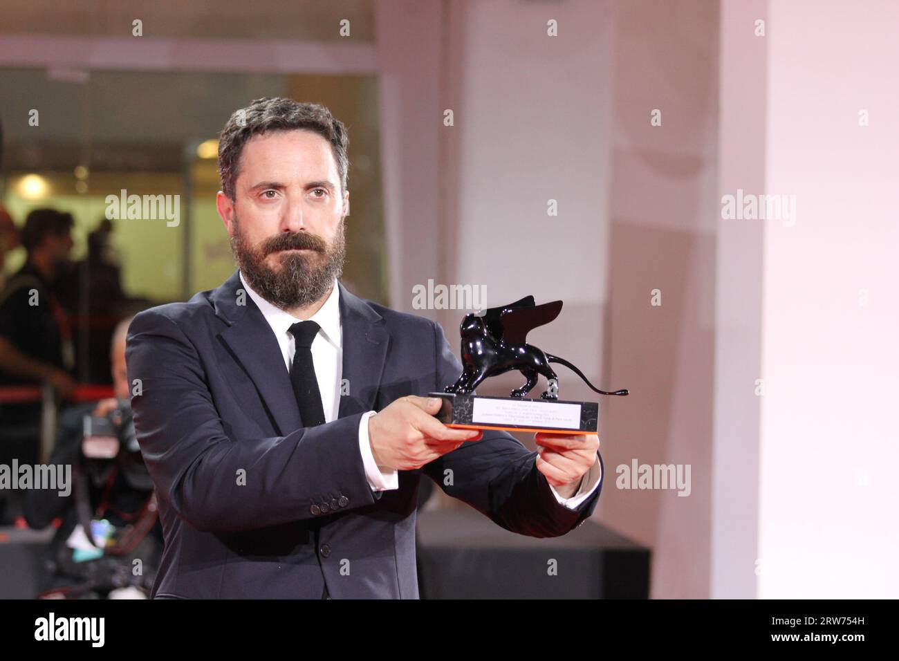 Pablo Larrain red carpet Venice film festival 2023 Stock Photo - Alamy