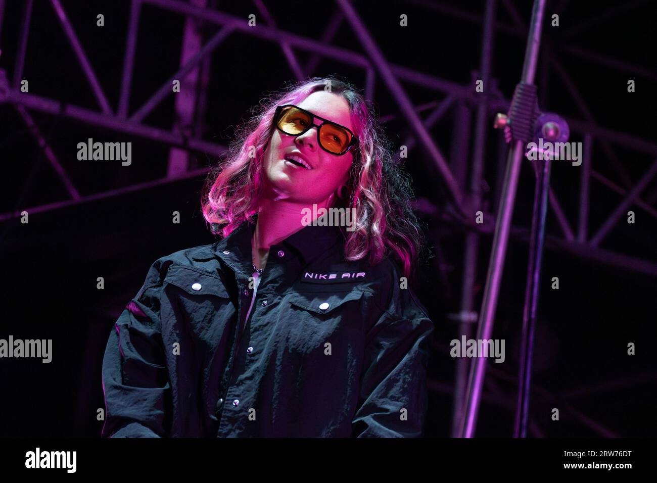 Bergamo, Italy. 16th Sep, 2023. Asteria during the Italian singer Music