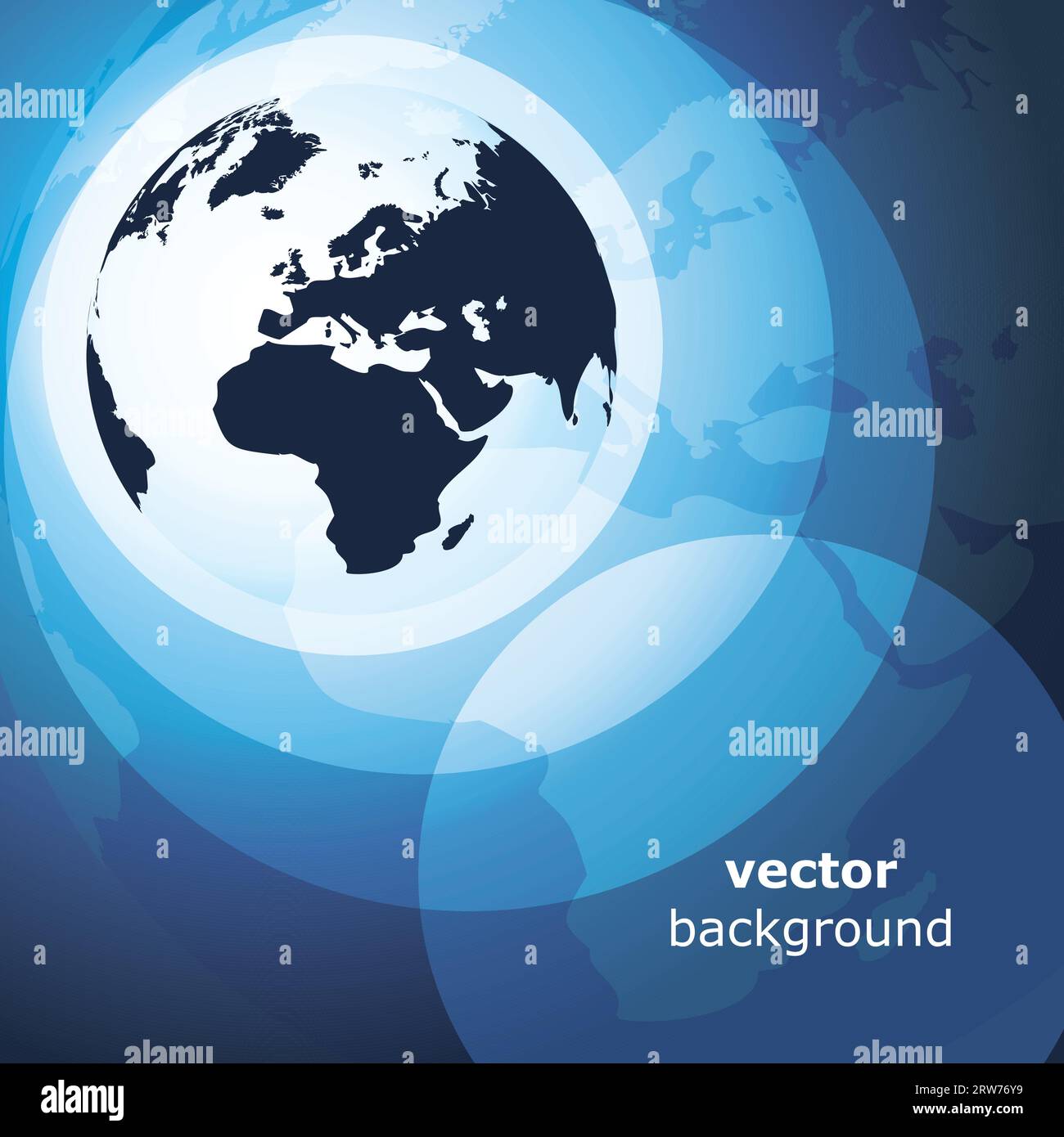 3d earth abstract background - vector illustration Stock Vector Image ...