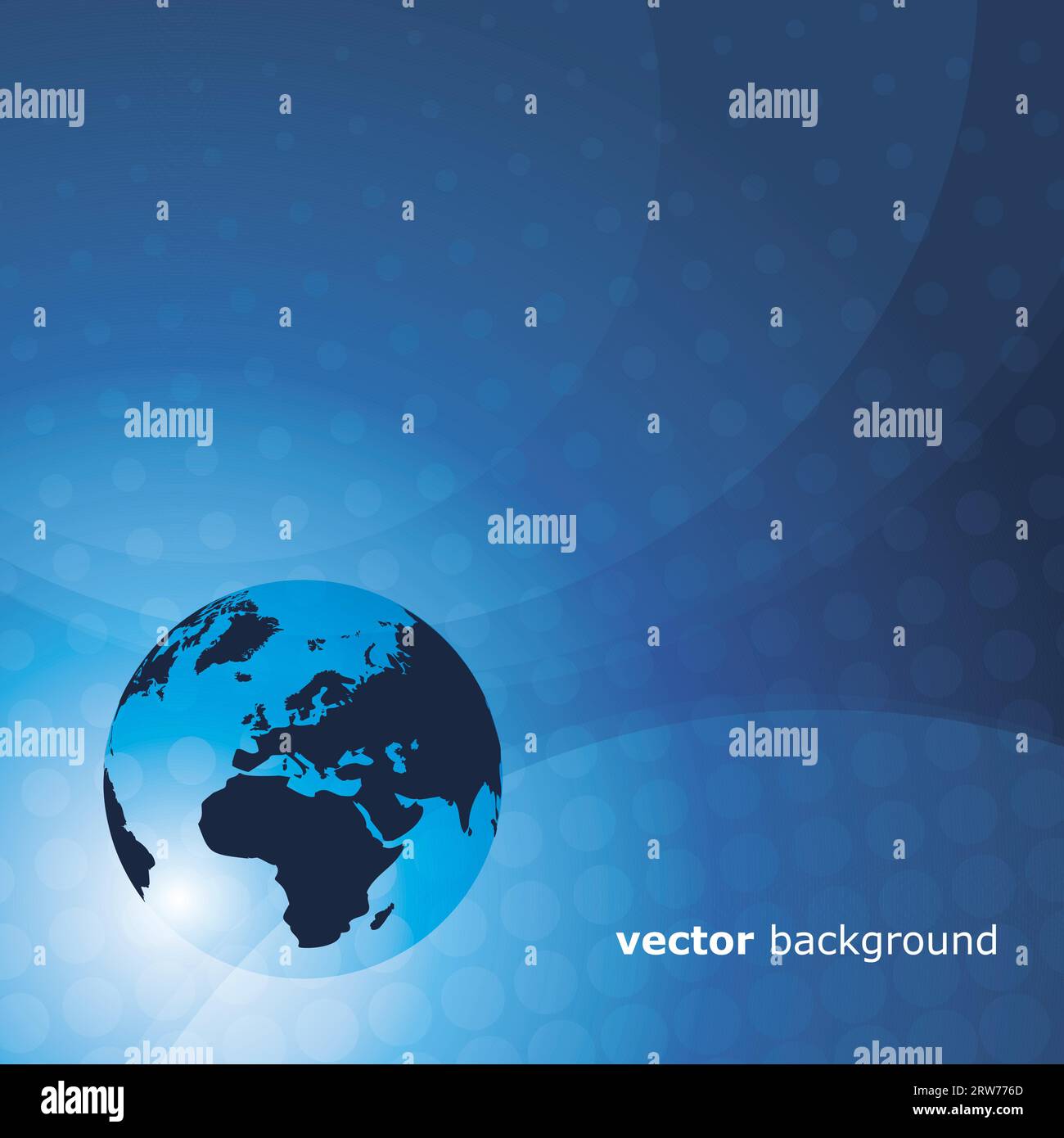 3d earth abstract background - vector illustration Stock Vector Image ...