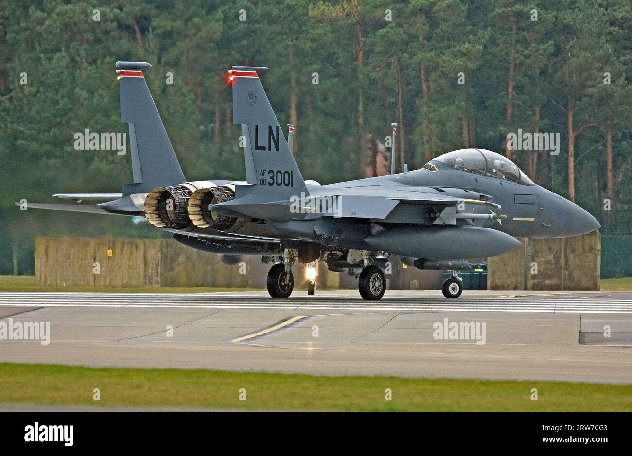 00-3001, Boeing F-15E, Strike Eagle, United States Air Force Stock ...