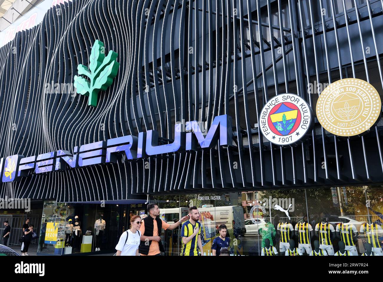 Şükrü Saracoğlu Stadium home of Fenerbahçe football club in Istanbul, Turkey Stock Photo