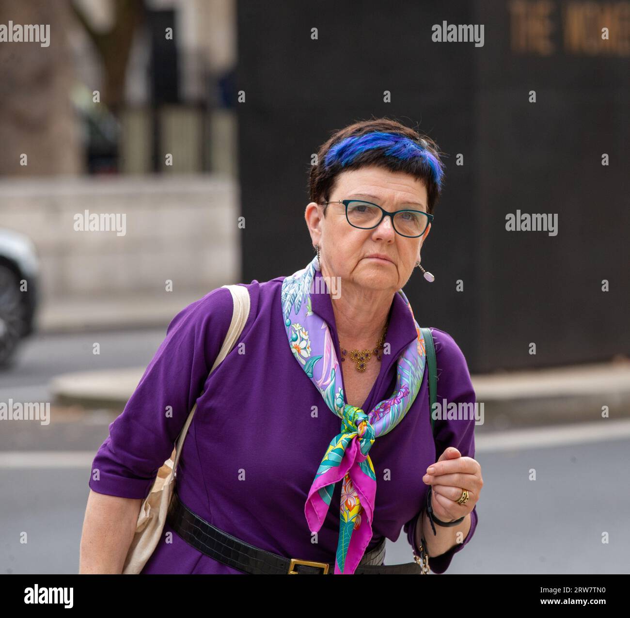 London UK sep 2023 Lucy NevilleRolfe is seen outside office