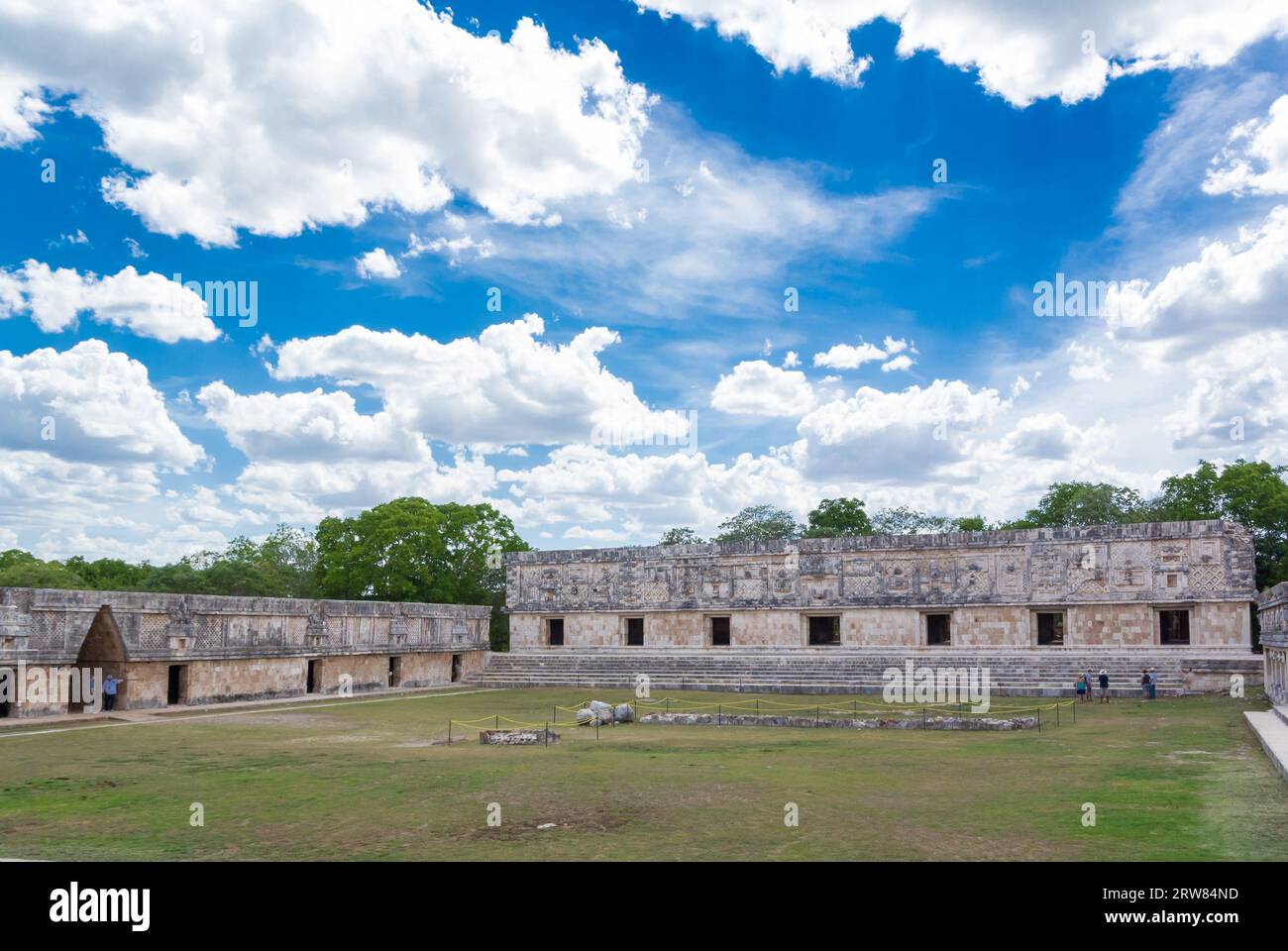 Uxmal, Yucatan, Mexico, The ruins of Uxmal that is unesco world