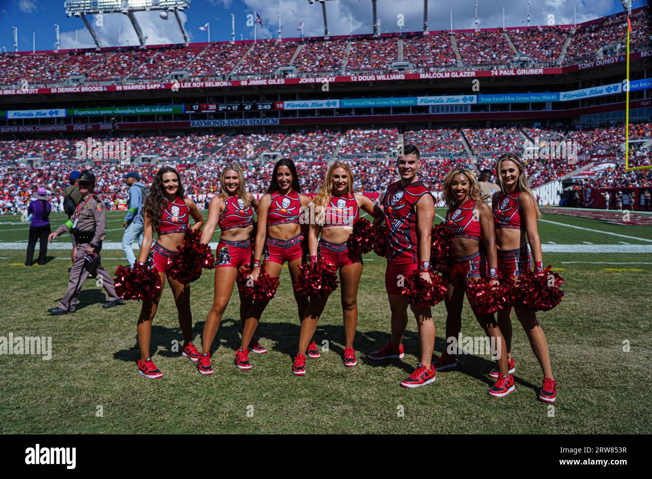 Tampa Bay, Florida, USA, September 17, 2023, Tampa Bay Buccaneers
