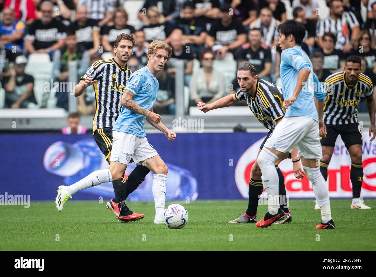 Nicolo Rovella Juventus Fc Looks On Editorial Stock Photo - Stock Image