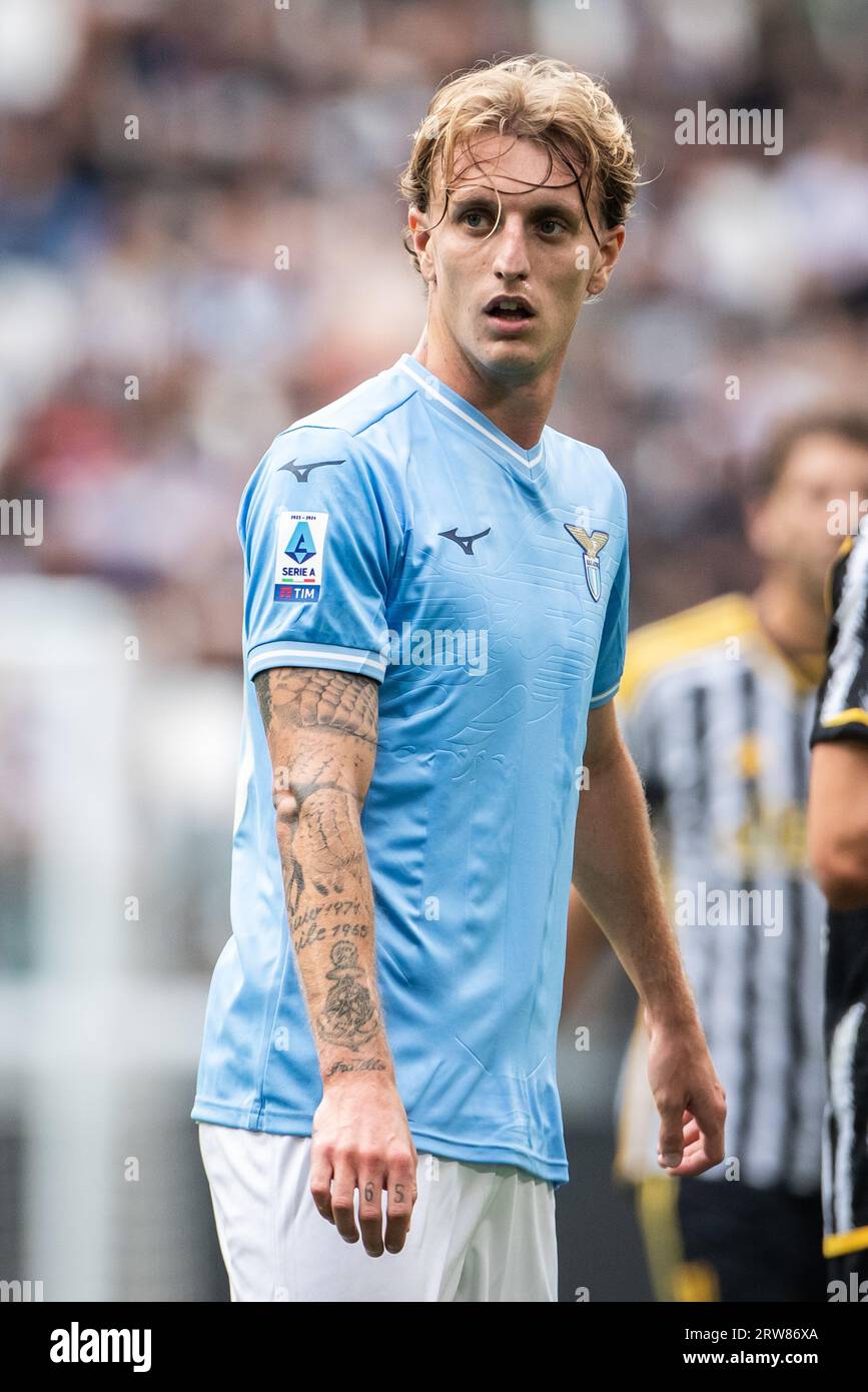 Nicolo Rovella Juventus Fc Looks On Editorial Stock Photo - Stock Image