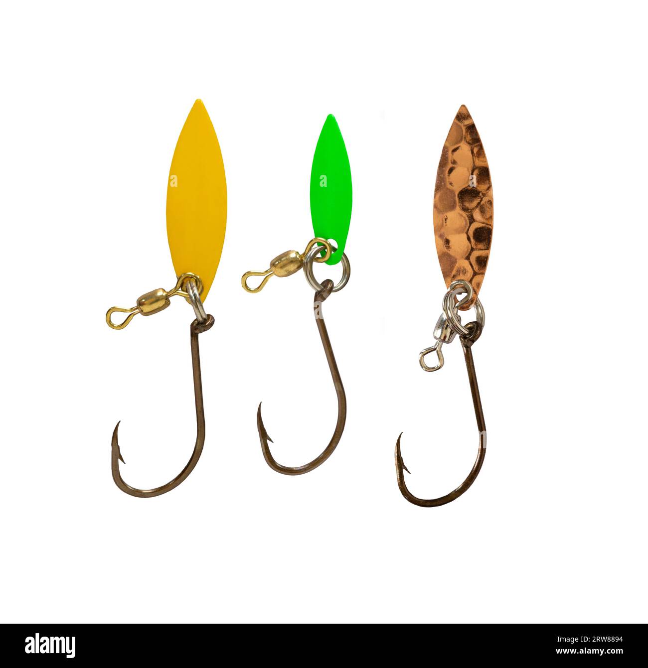 Beaver Flick fishing lures from the The Beaver House in Grand Marais,  Minnesota. The Beaver House is the only store that makes Beaver Flicks.  Beaver Stock Photo - Alamy