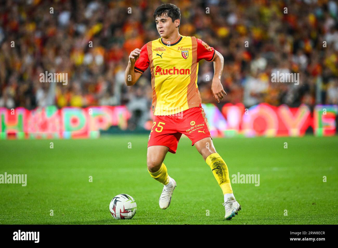 Tifo Lens during the match between RC Lens and AS Monaco FOOTBALL