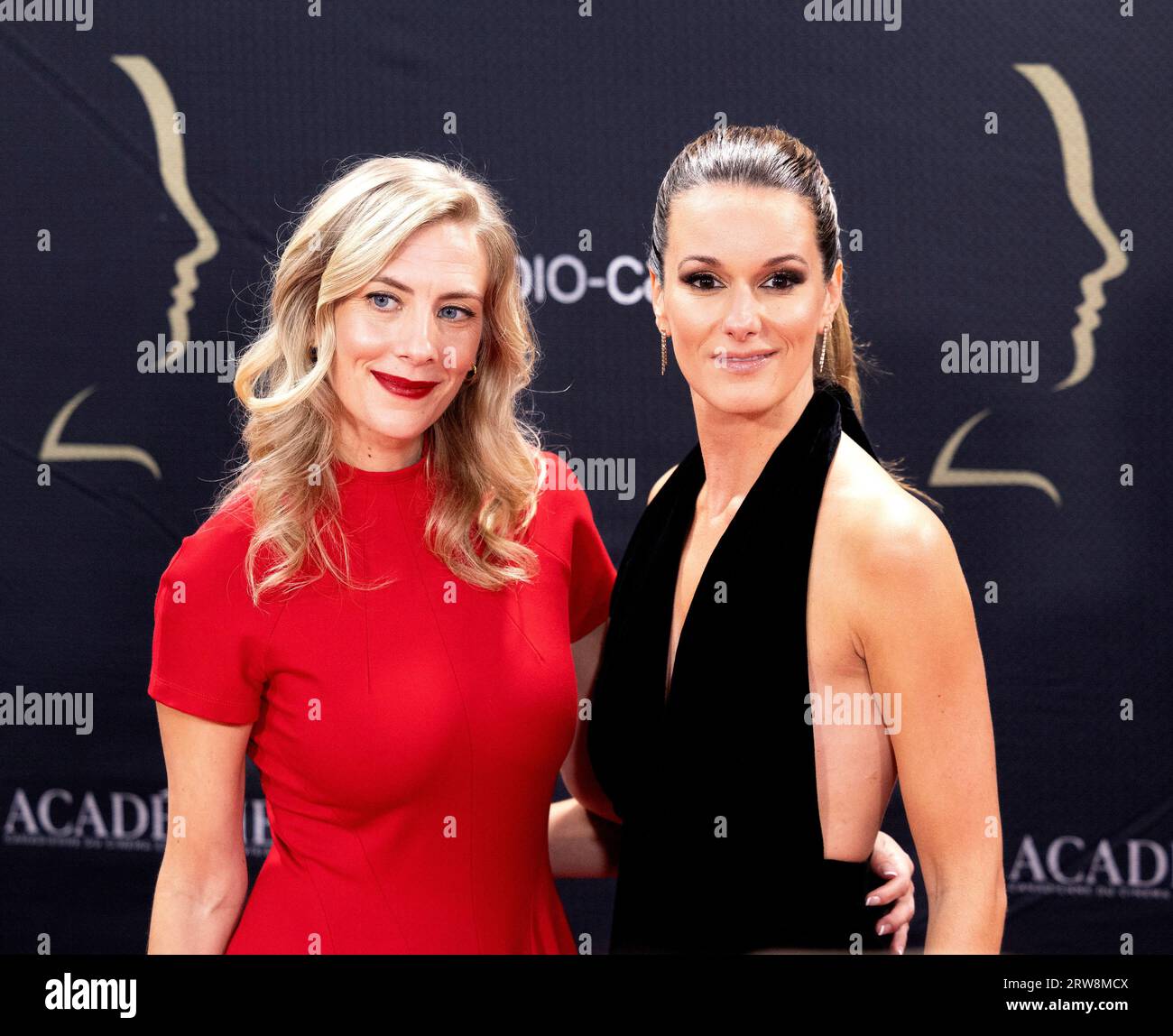 Montreal, Canada. 14th Sep, 2023. Emilie Perreault, left, and Monic ...