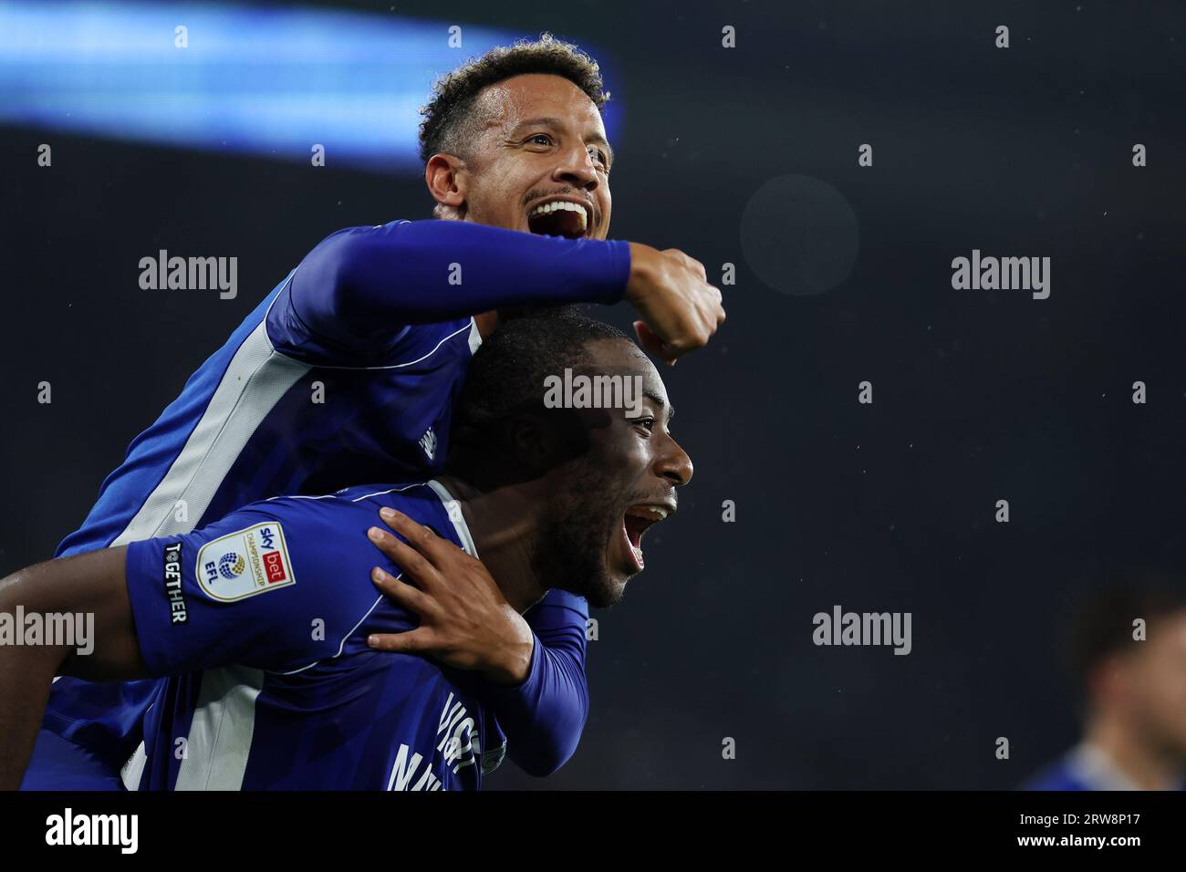 Cardiff City celebrate Championship victory, Cardiff City F…