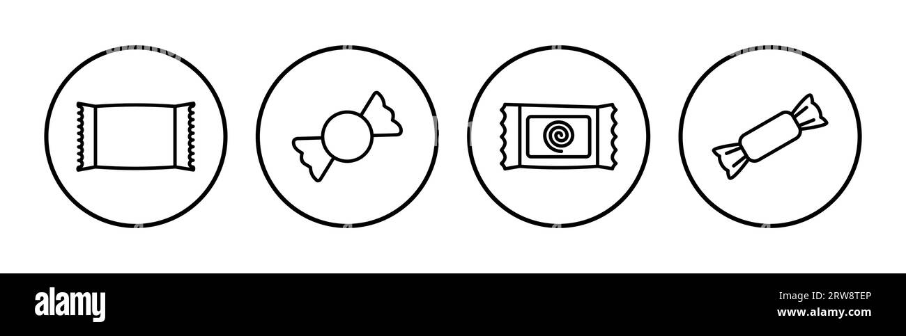 Candy icon vector. candy vector icon Stock Vector Image & Art - Alamy
