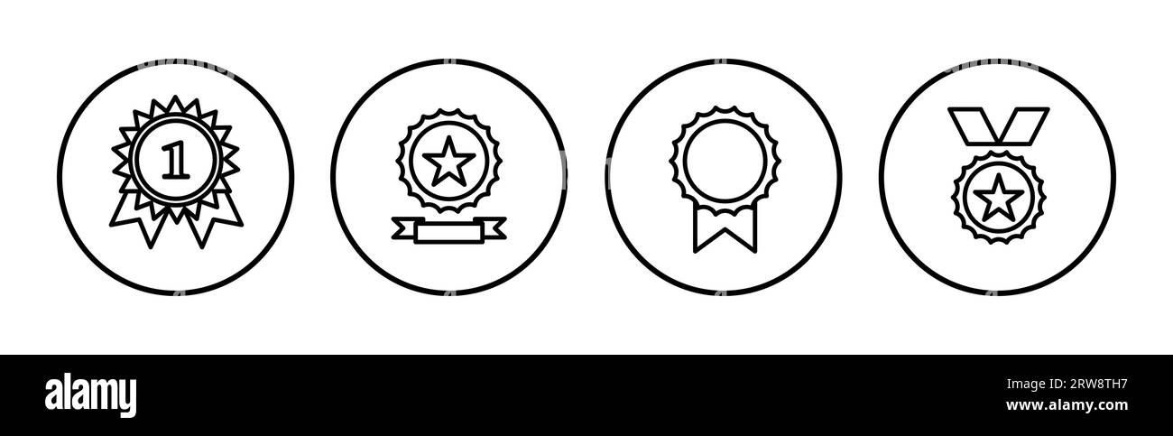 Achieve icon vector. medal icon vector. award. Certificate. approved ...