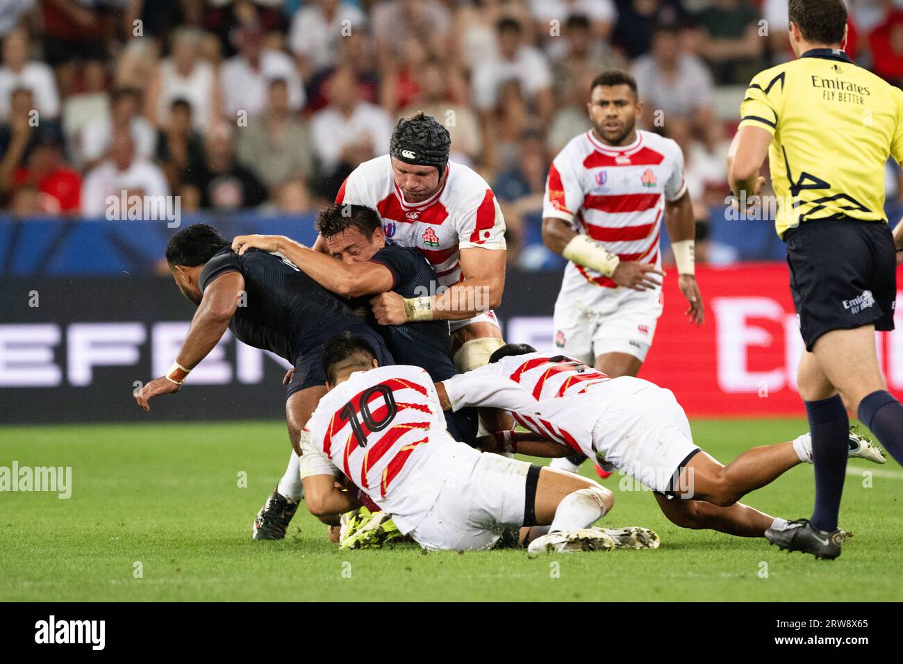 Nice, France. 17th Sep, 2023. Japan's Pieter Labuschagne ans Rikiya ...