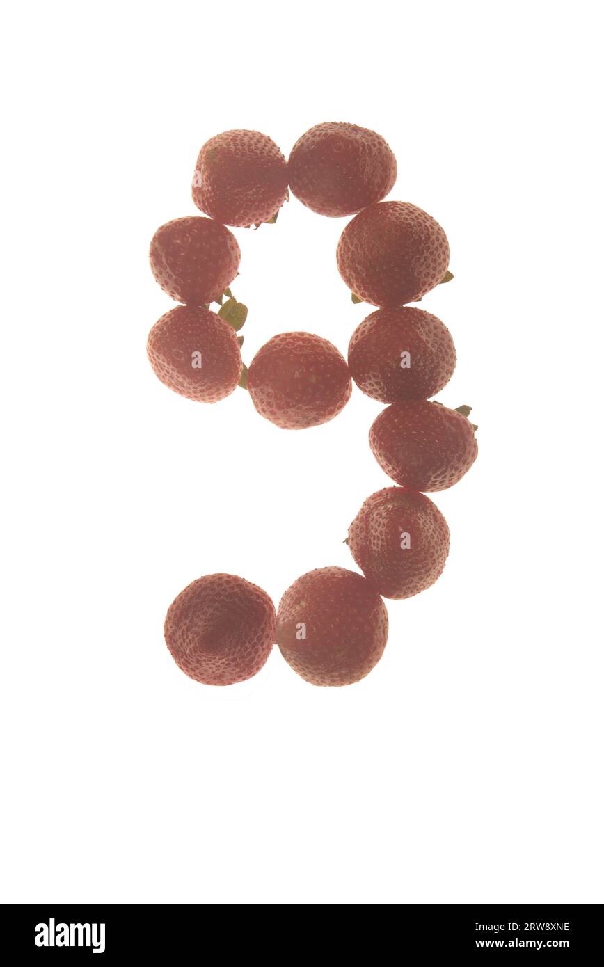 Numbers 0 to 9 Cut Out Stock Images & Pictures - Alamy