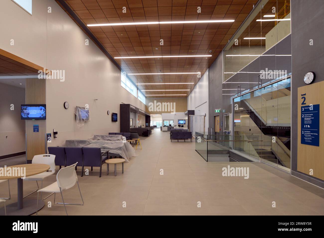 The new Bayers Lake Community Outpatient Centre, nearing completion, in