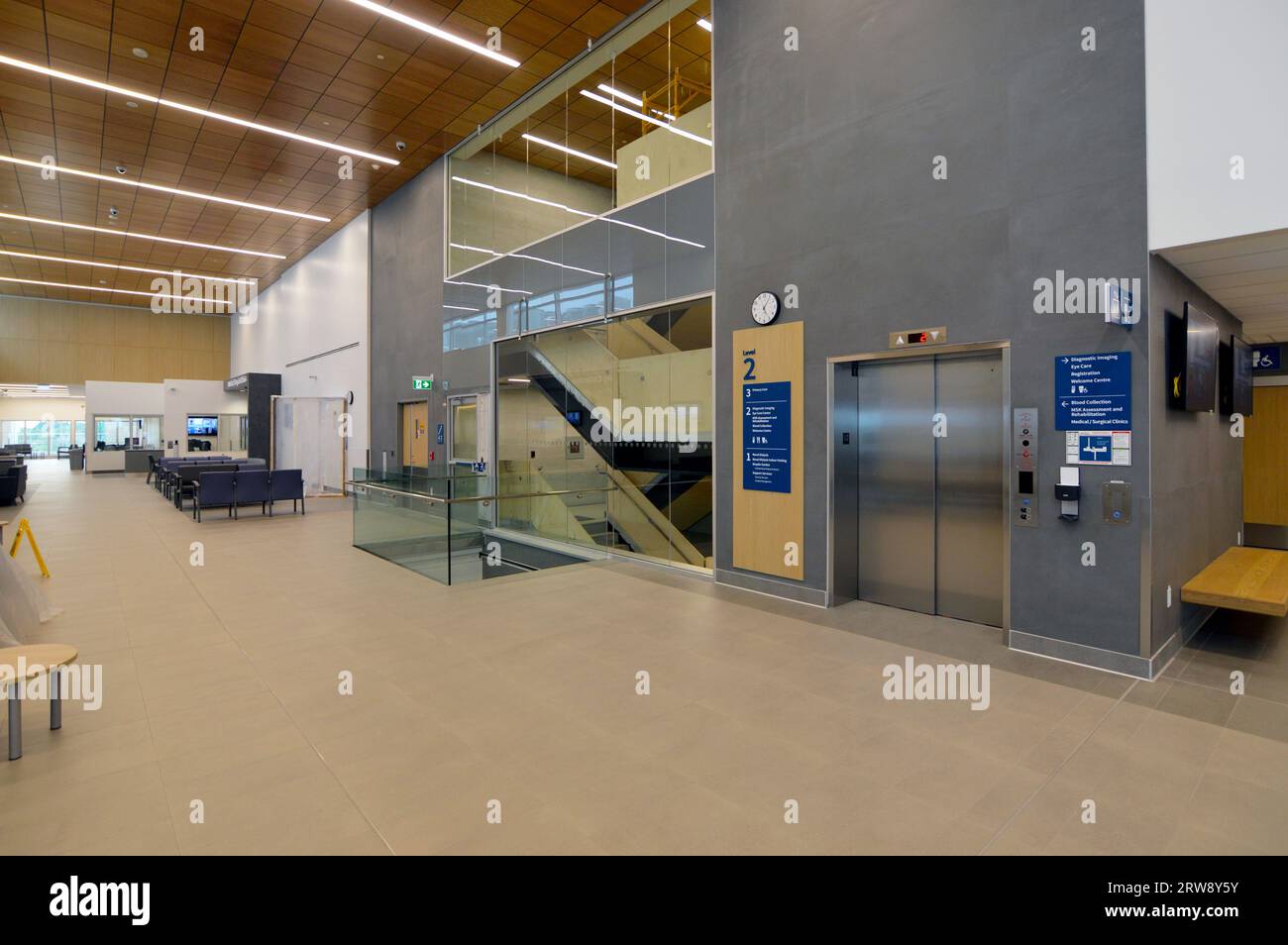 The new Bayers Lake Community Outpatient Centre, nearing completion, in