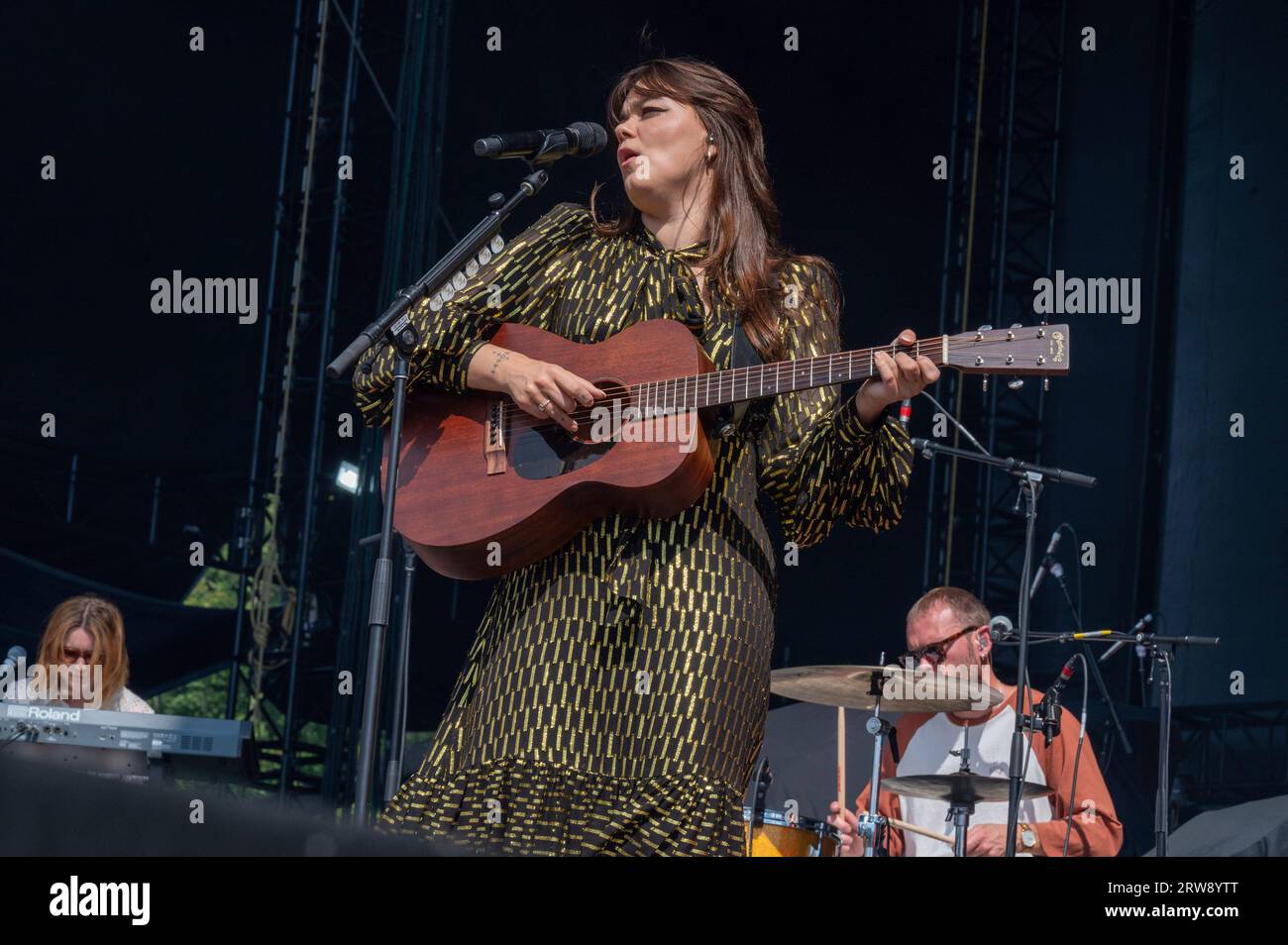 Klara Soderberg, of First Aid Kit of performs at Music Midtown on ...