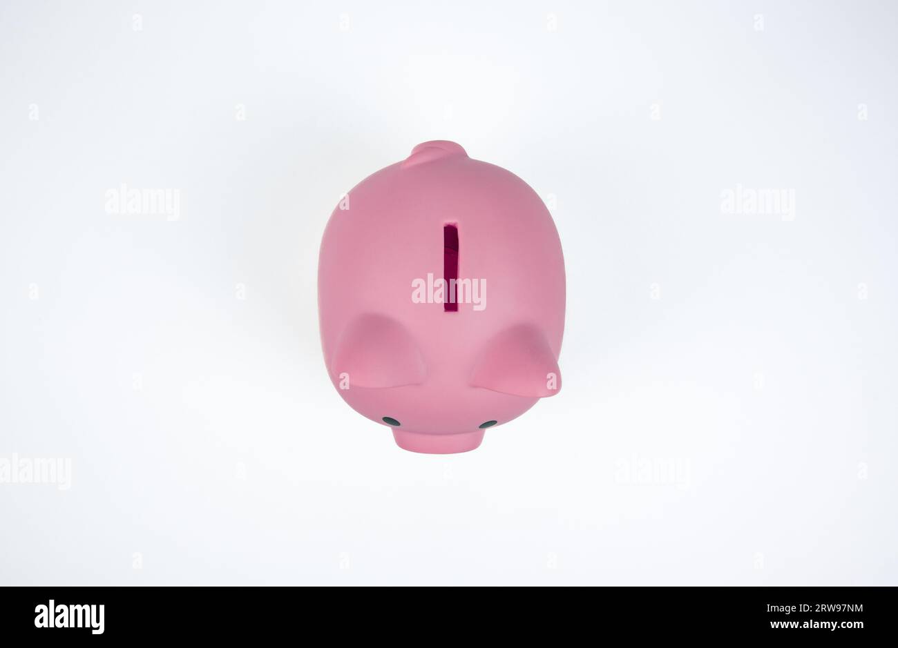 Piggy bank isolated on white background Stock Photo - Alamy