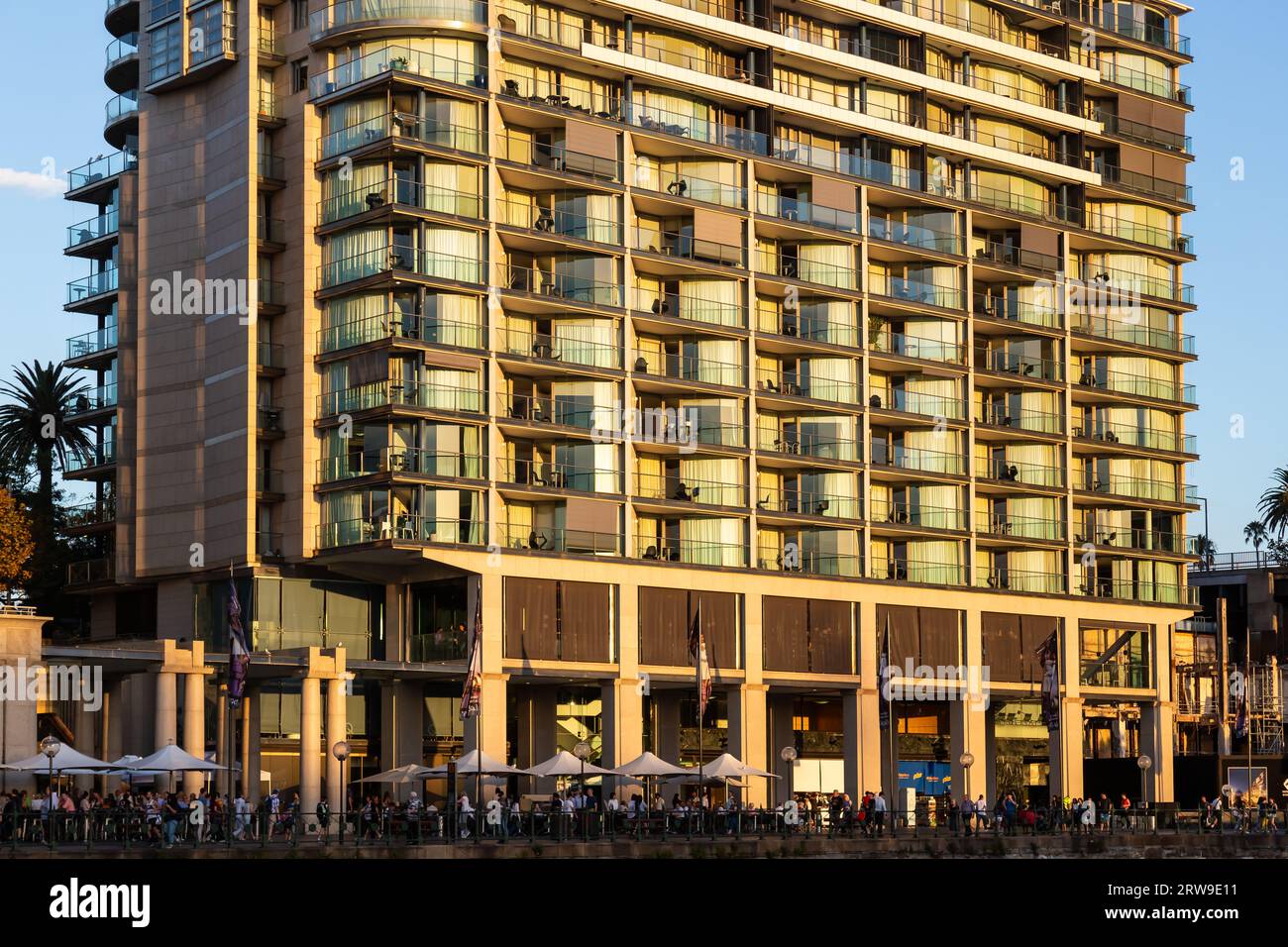 The Bennelong Apartments, Circular Quay, Sydney, Australia. The