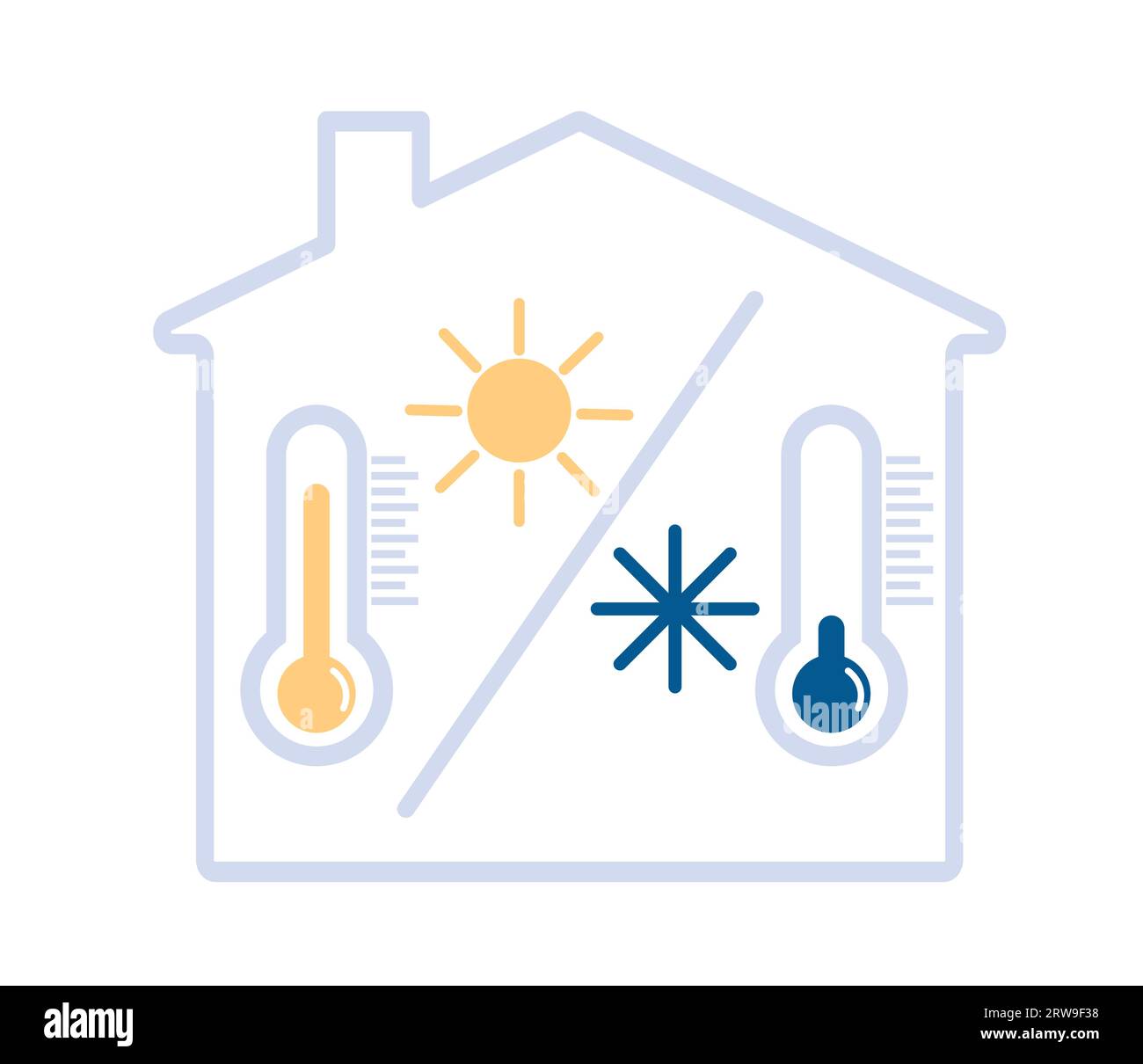 Ventilation in the home Cut Out Stock Images & Pictures - Alamy