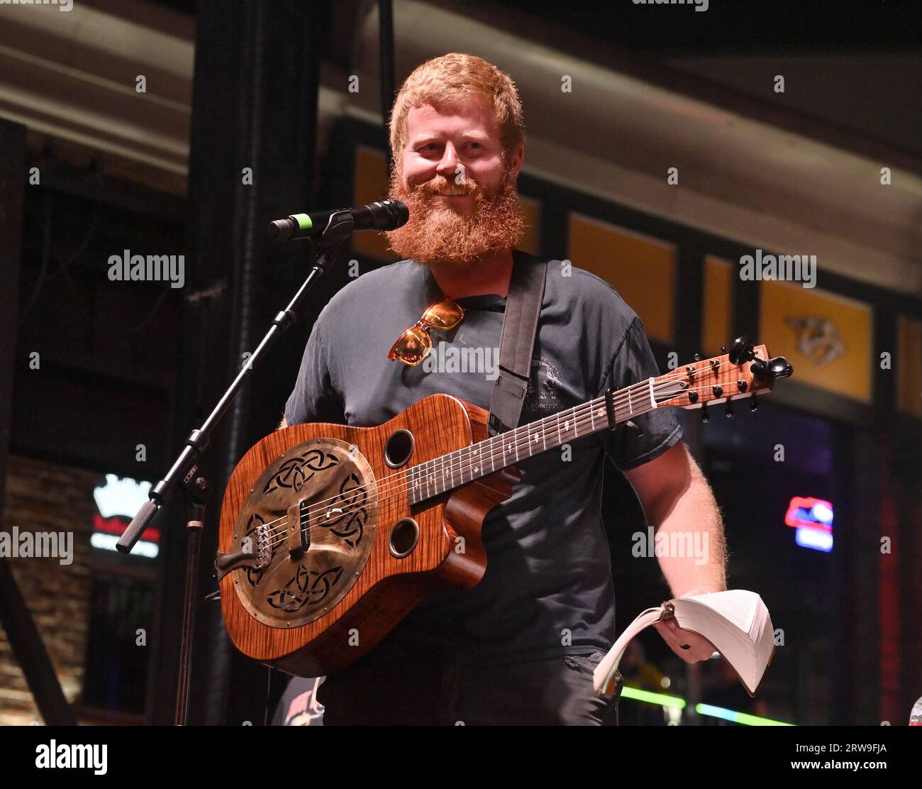 Nashville, USA. 17th Sep, 2023. Oliver Anthony onstage at Tootsie's