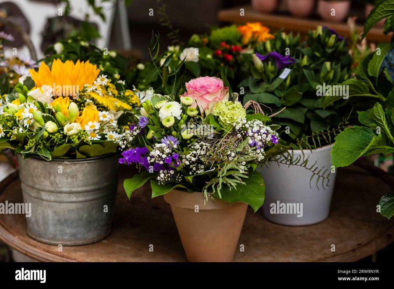 Flower shop, Flower shop Stock Photo