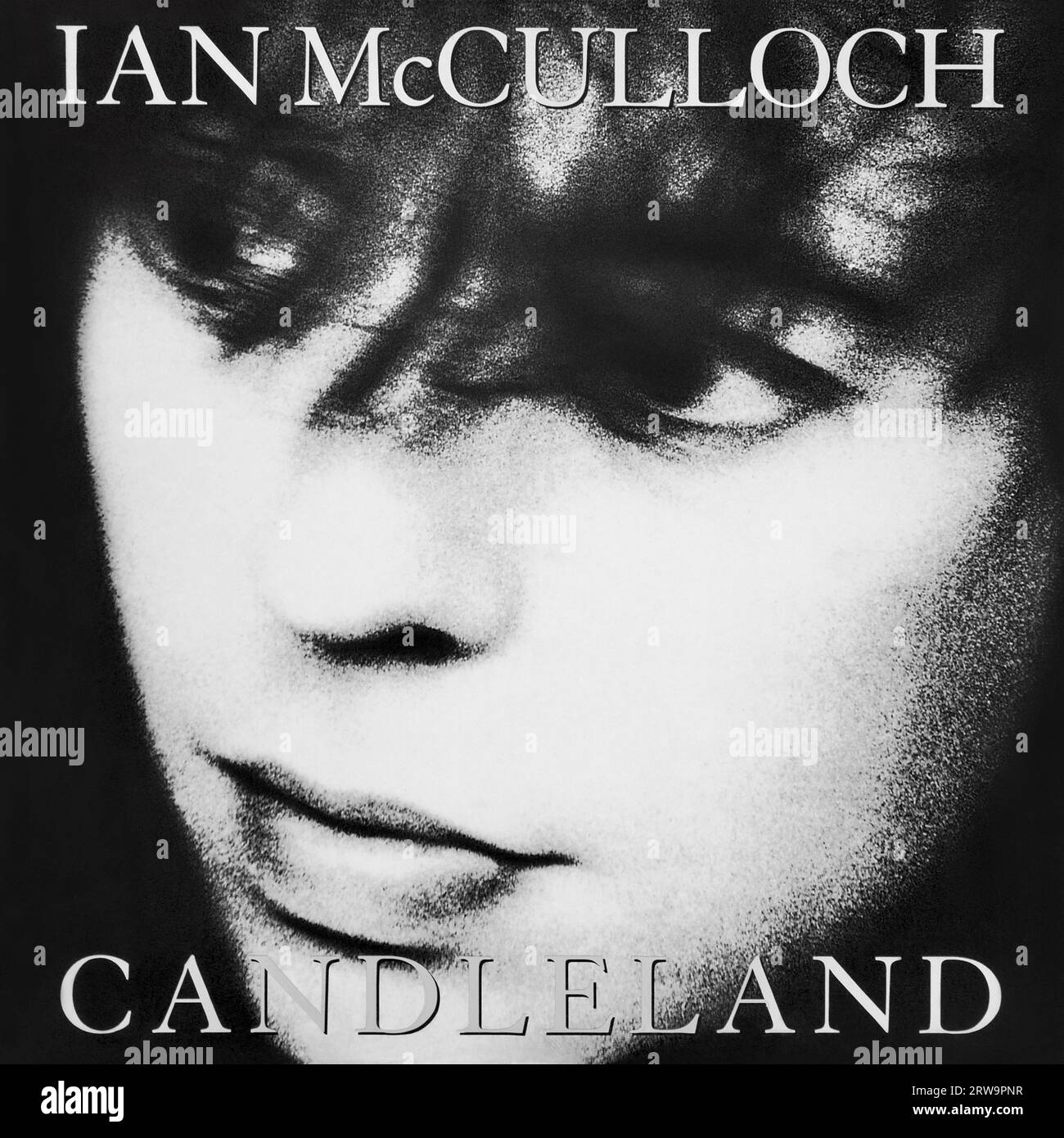 Ian McCulloch original vinyl album cover Candleland 1989 Stock