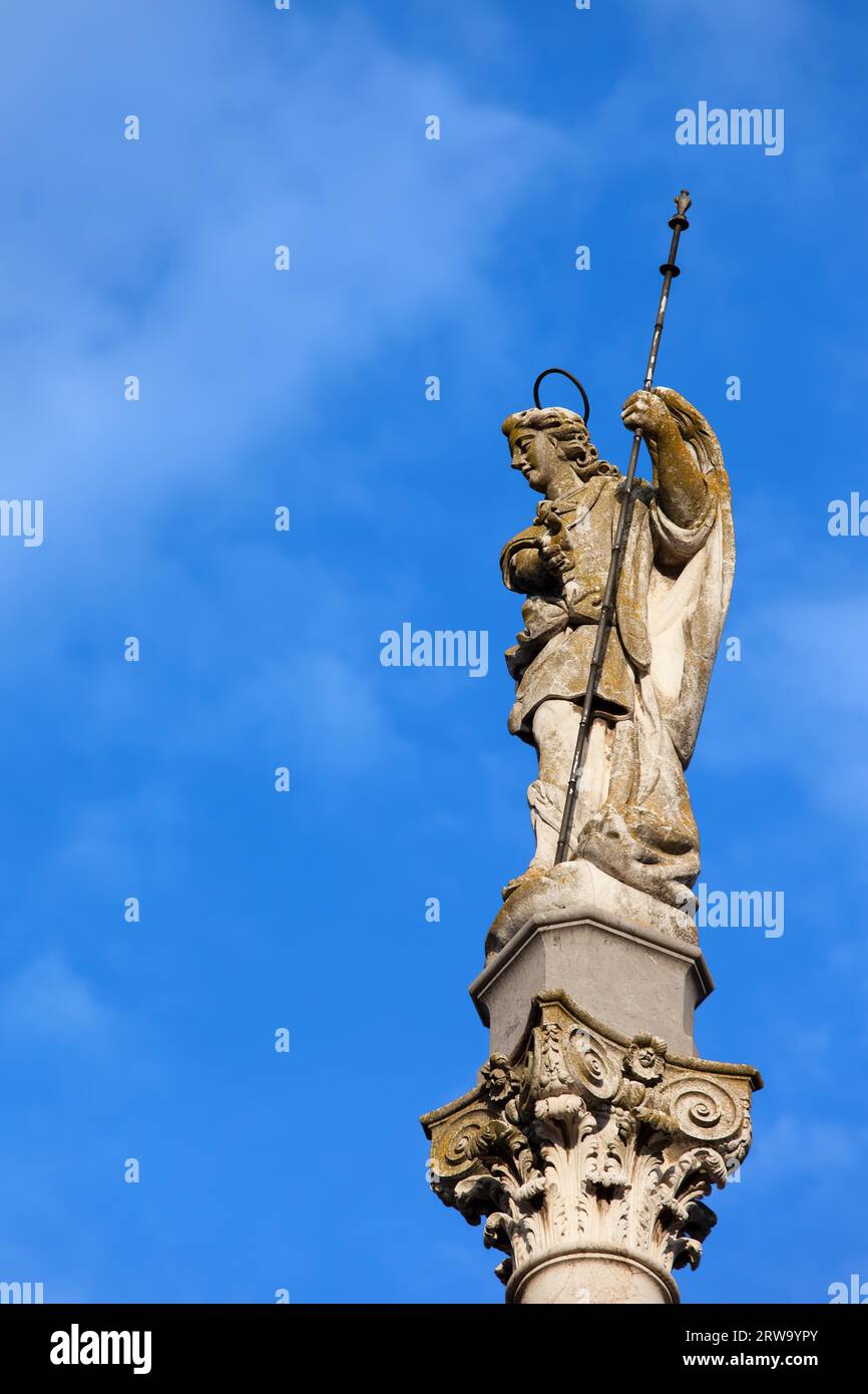 Triumph of Saint Rafael (SpanishTriunfo de San Rafael), historic 18th