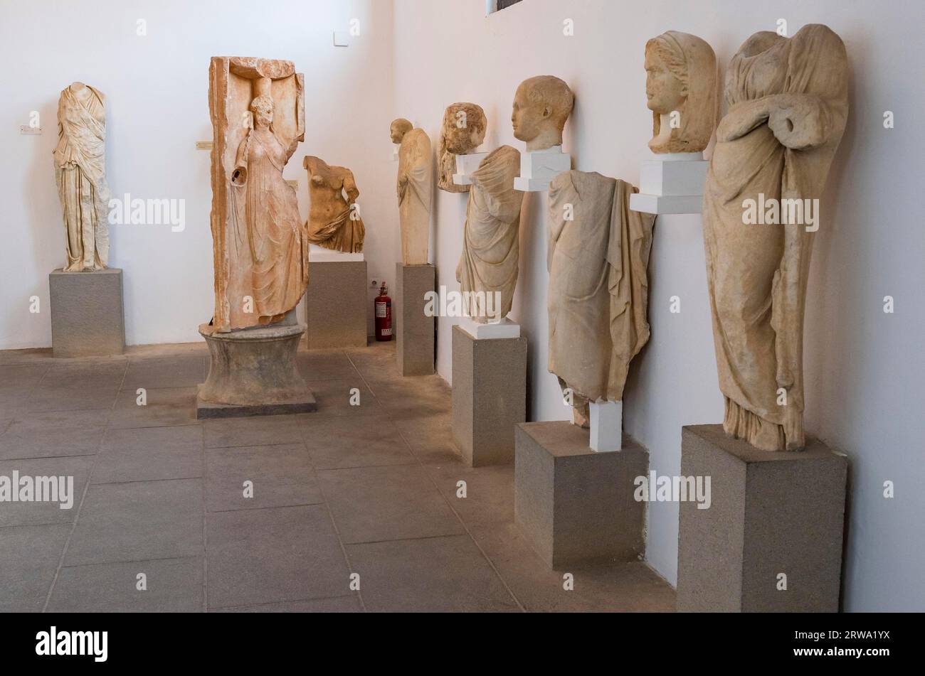 Exhibition, Sculptures, Archaeological Museum in the former Order Hospital of the Knights of St