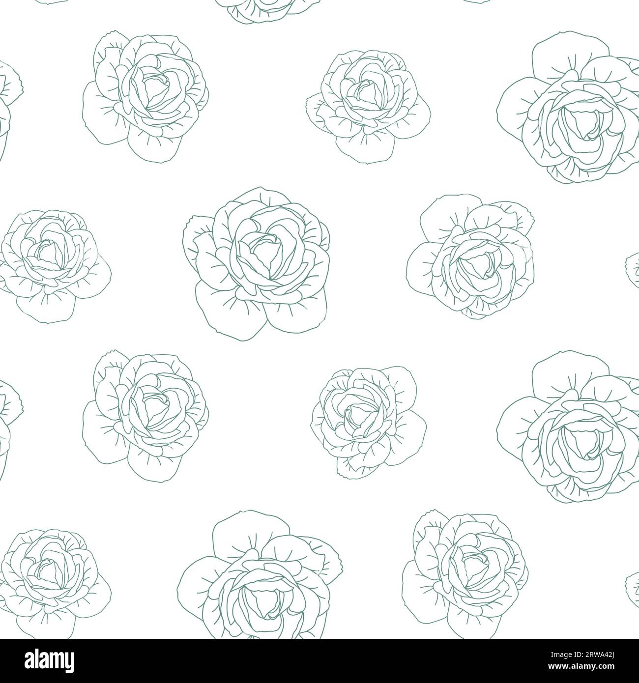 Vector seamless pattern. Golden outline rose flowers on black background.  Floral illustration. Luxury design concept for fabric design, textile  print, wrapping paper or web backgrounds. Stock Vector