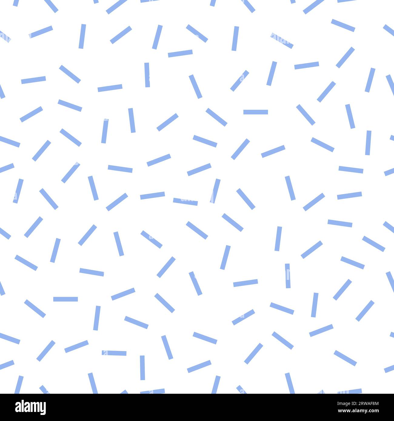 Straight line sprinkles background. Memphis style dash seamless vector ...