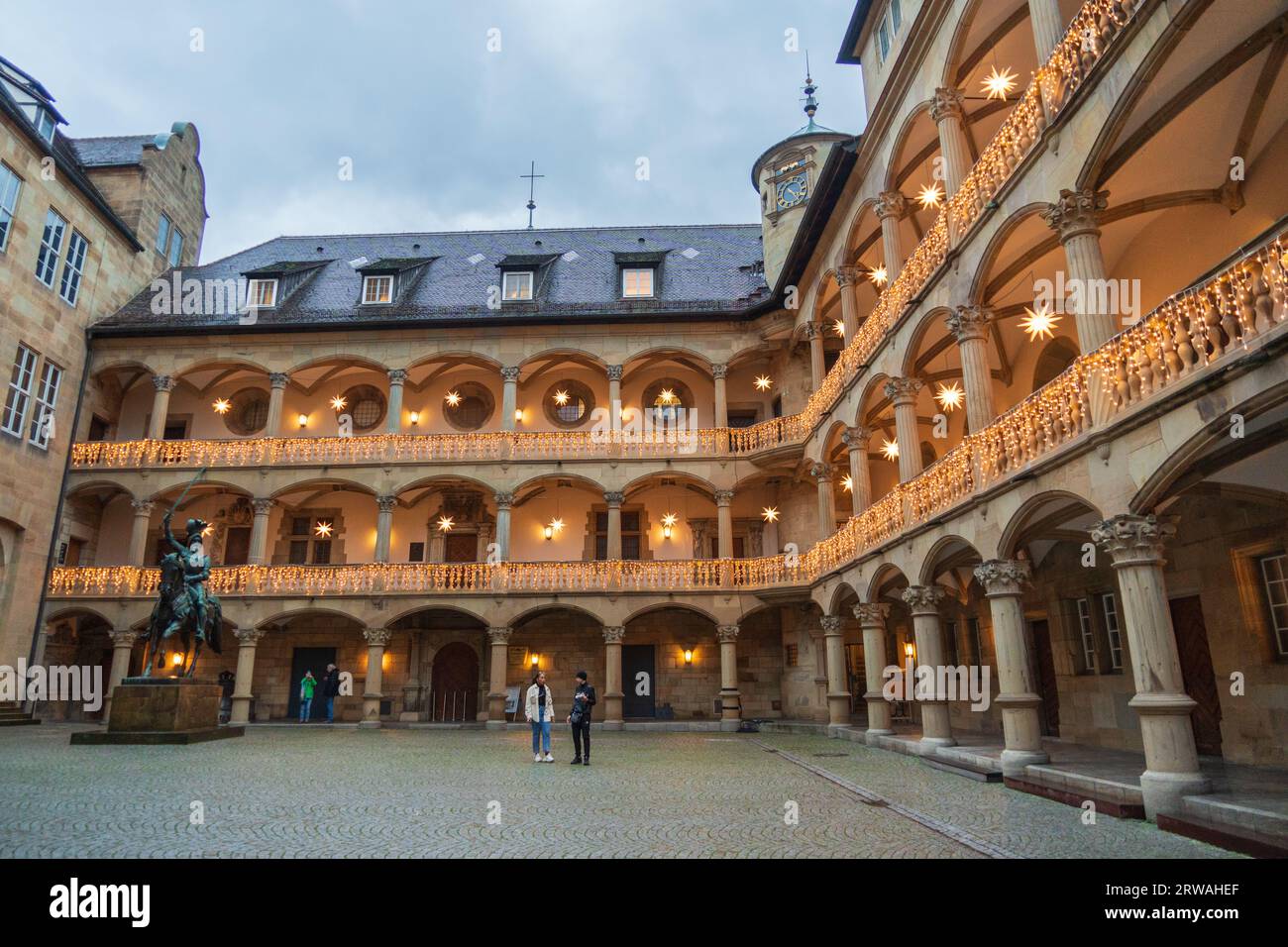 The Old Castle (Altes Schloss), in Stuttgart, Germany Stock Photo - Alamy