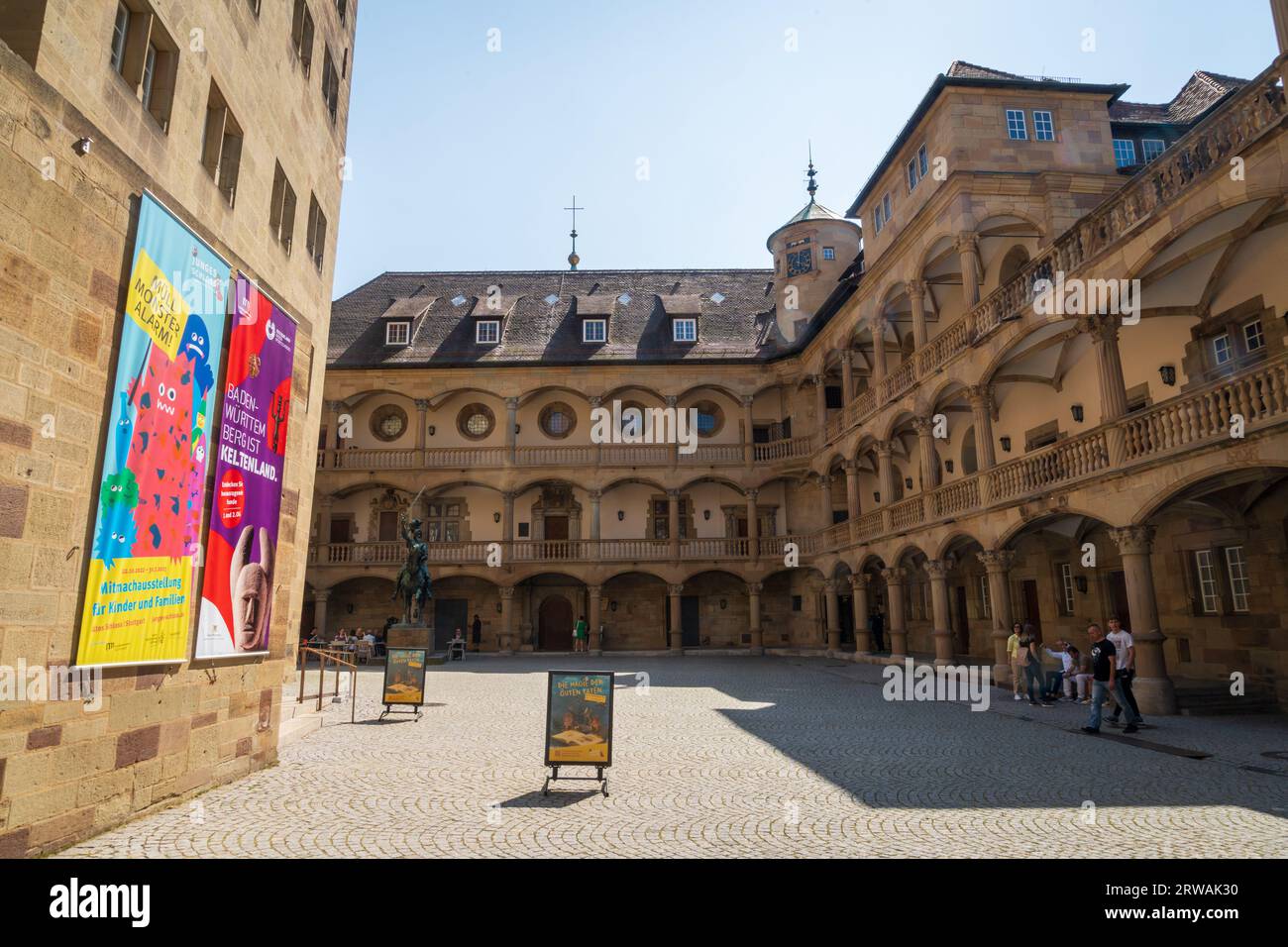 The Old Castle (Altes Schloss), in Stuttgart, Germany Stock Photo - Alamy