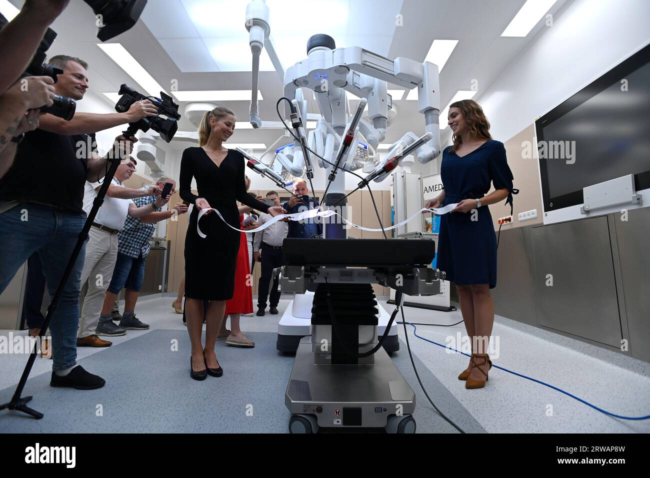 Zlin, Czech Republic. 18th Sep, 2023. The da Vinci Surgical System