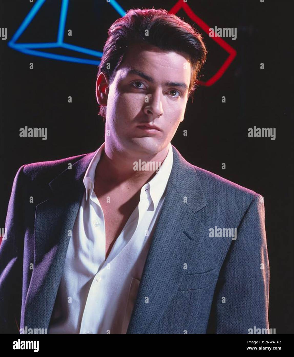 NO MAN'S LAND 1987Orion Pictures film with Charlie Sheen Stock Photo
