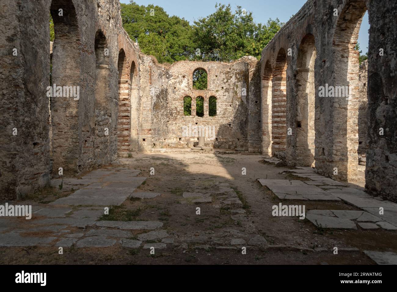 Butrinto archaeological site, Albania Stock Photo