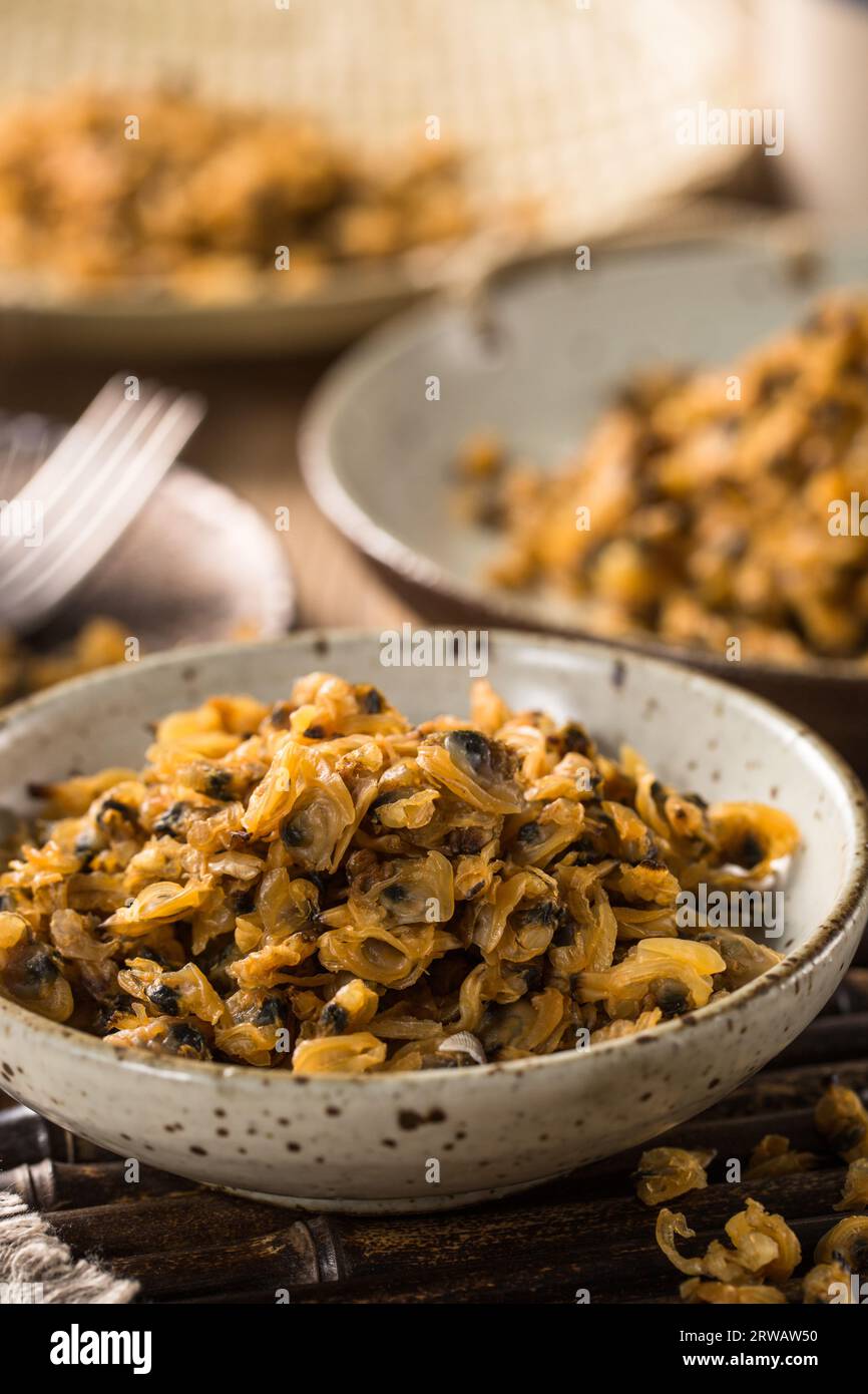 Dried clams dried seafood dry goods seafood hi-res stock photography ...