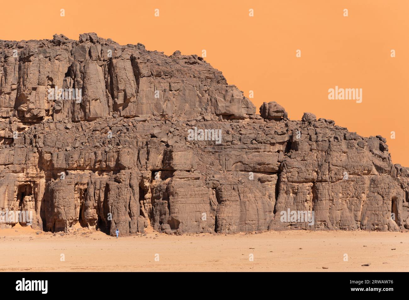 Sahara desert landscape Stock Photo