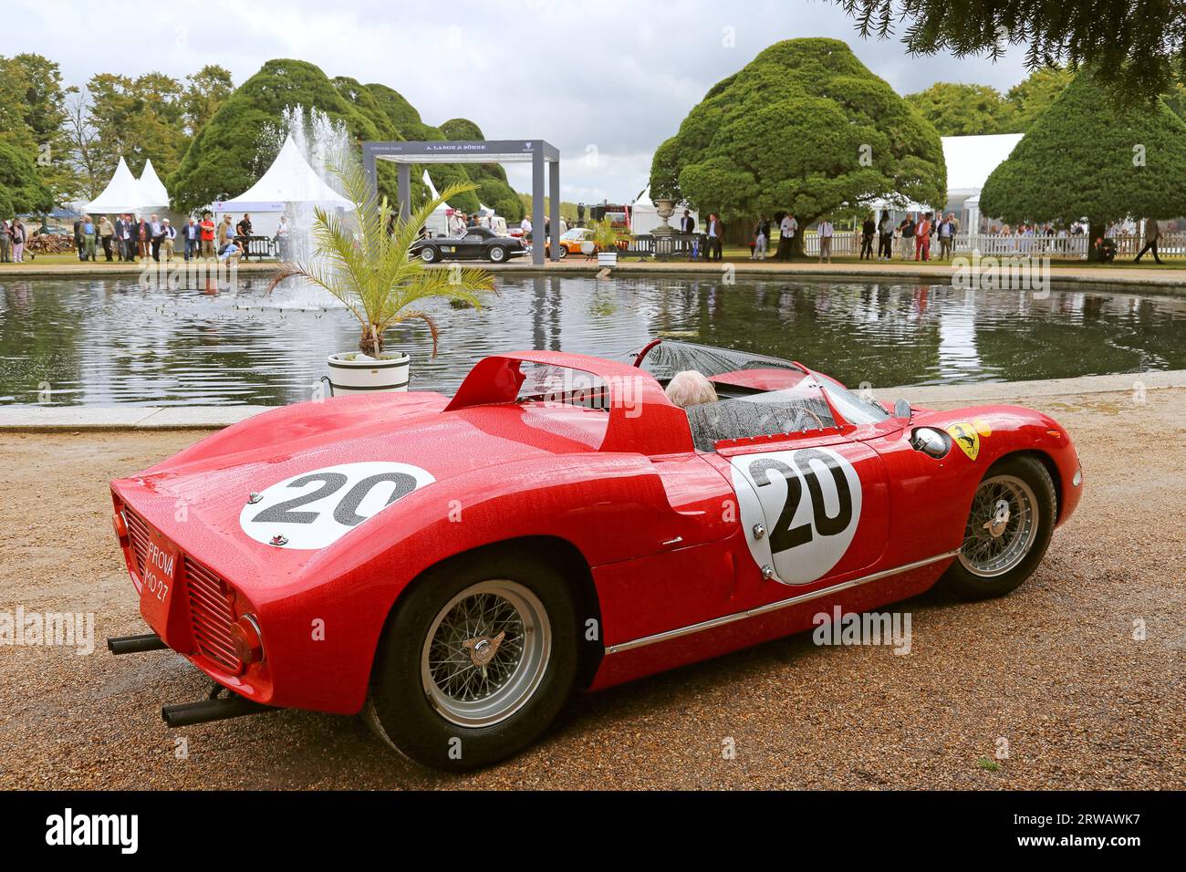 Ferrari 275 P (1963)(Le Mans 1963 winner), Concours of Elegance 2023, Hampton Court Palace, London, UK, Europe Stock Photo