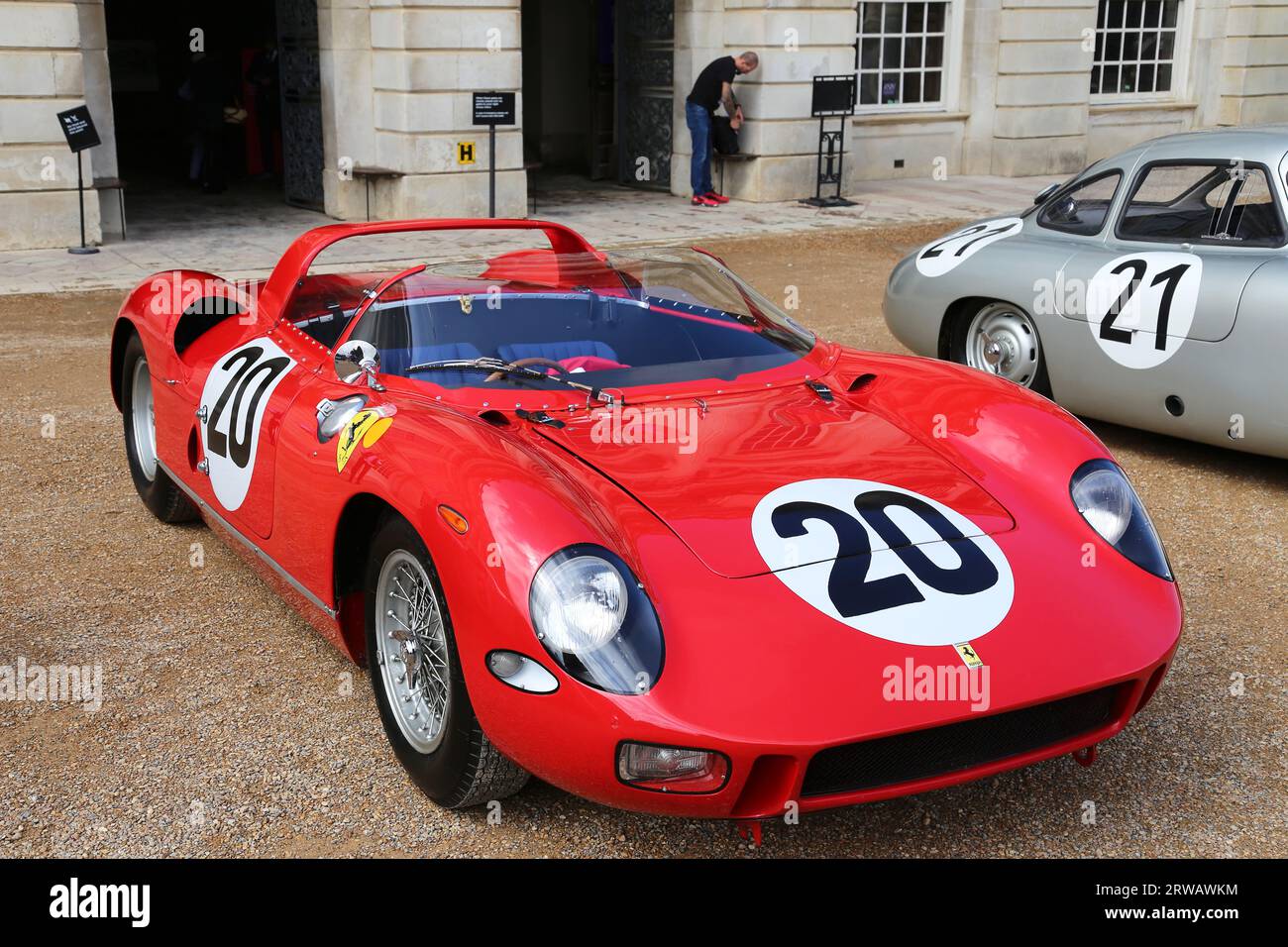 Ferrari 275 P (1963)(Le Mans 1963 winner), Concours of Elegance 2023, Hampton Court Palace, London, UK, Europe Stock Photo