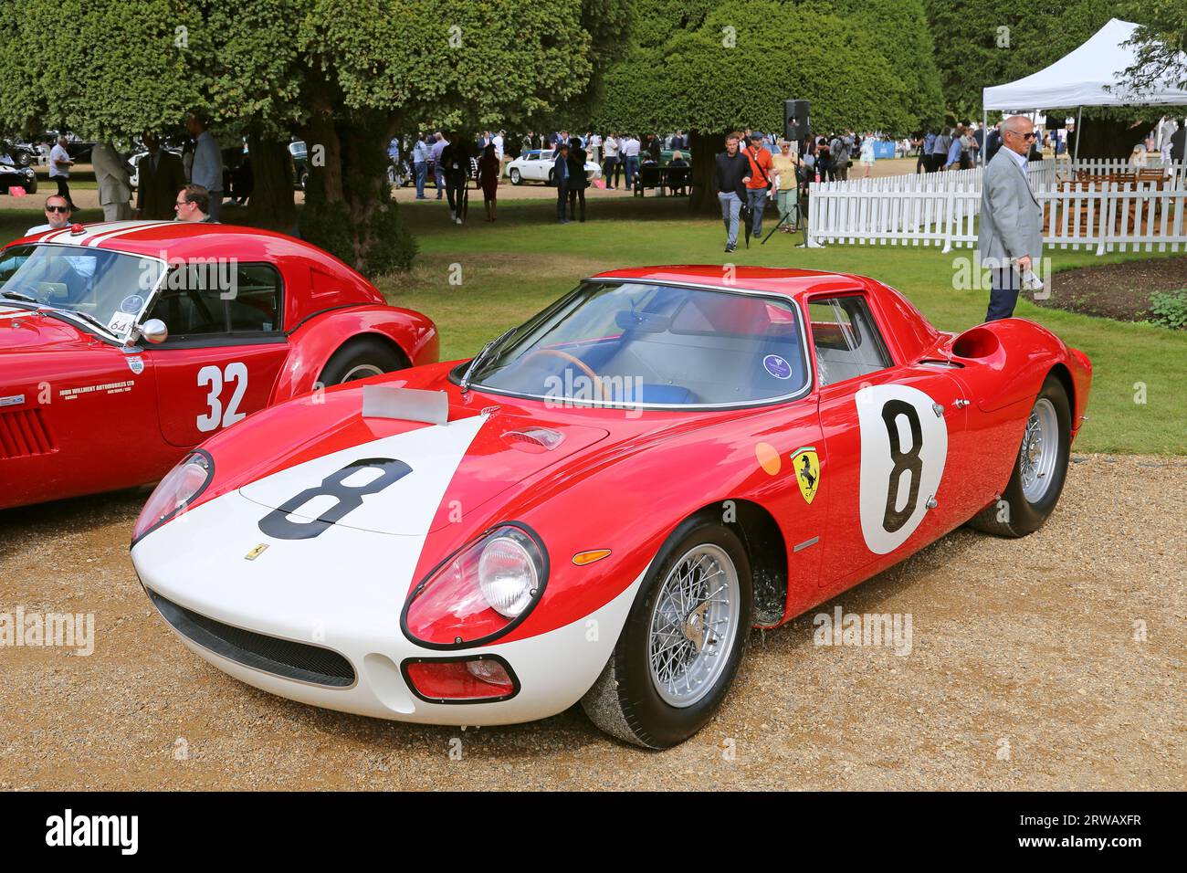 Ferrari 250 LM (1964)(Le Mans 1964 entry), Concours of Elegance 2023, Hampton Court Palace, London, UK, Europe Stock Photo